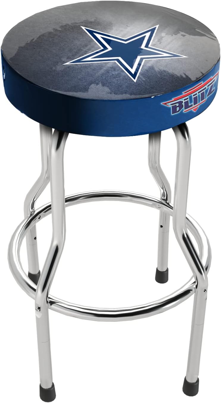 Arcade1Up Adjustable Licensed NFL Blitz Pub Stool (Dallas Cowboys), Large - Image 3